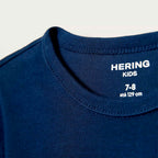 Camiseta Manga Longa Hering Kids Básica Unissex - Azul