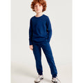 Camiseta Manga Longa Hering Kids Básica Unissex - Azul