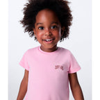 Blusa Manga Curta Toddler Estampada Hering Kids Feminino – Rosa