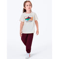 Camiseta Manga Curta Toddler Estampada Hering Kids Masculino – Off-White
