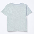 Camiseta Manga Curta Toddler Estampada Hering Kids Masculino – Cinza