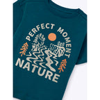 Camiseta Manga Curta Toddler com Estampa Interativa Hering Kids Masculino – Verde