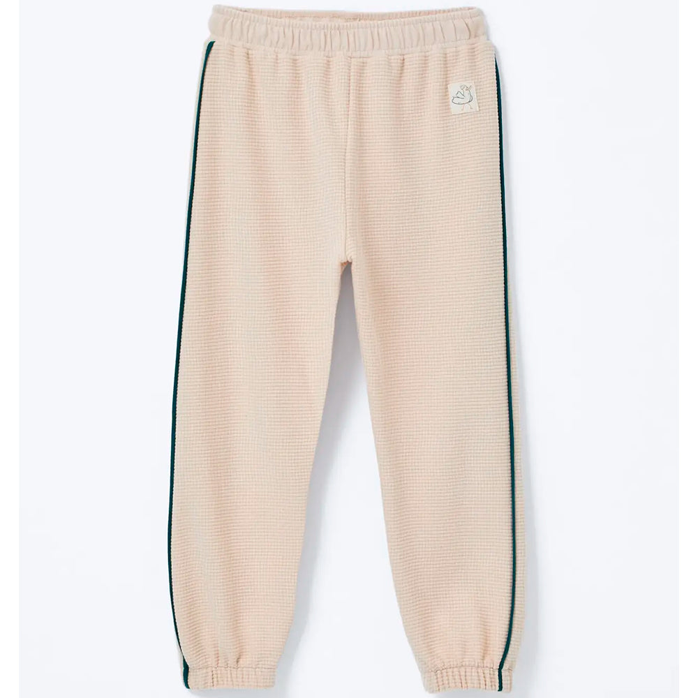 Calça Jogger Toddler Regular Hering Kids Masculino - Nude