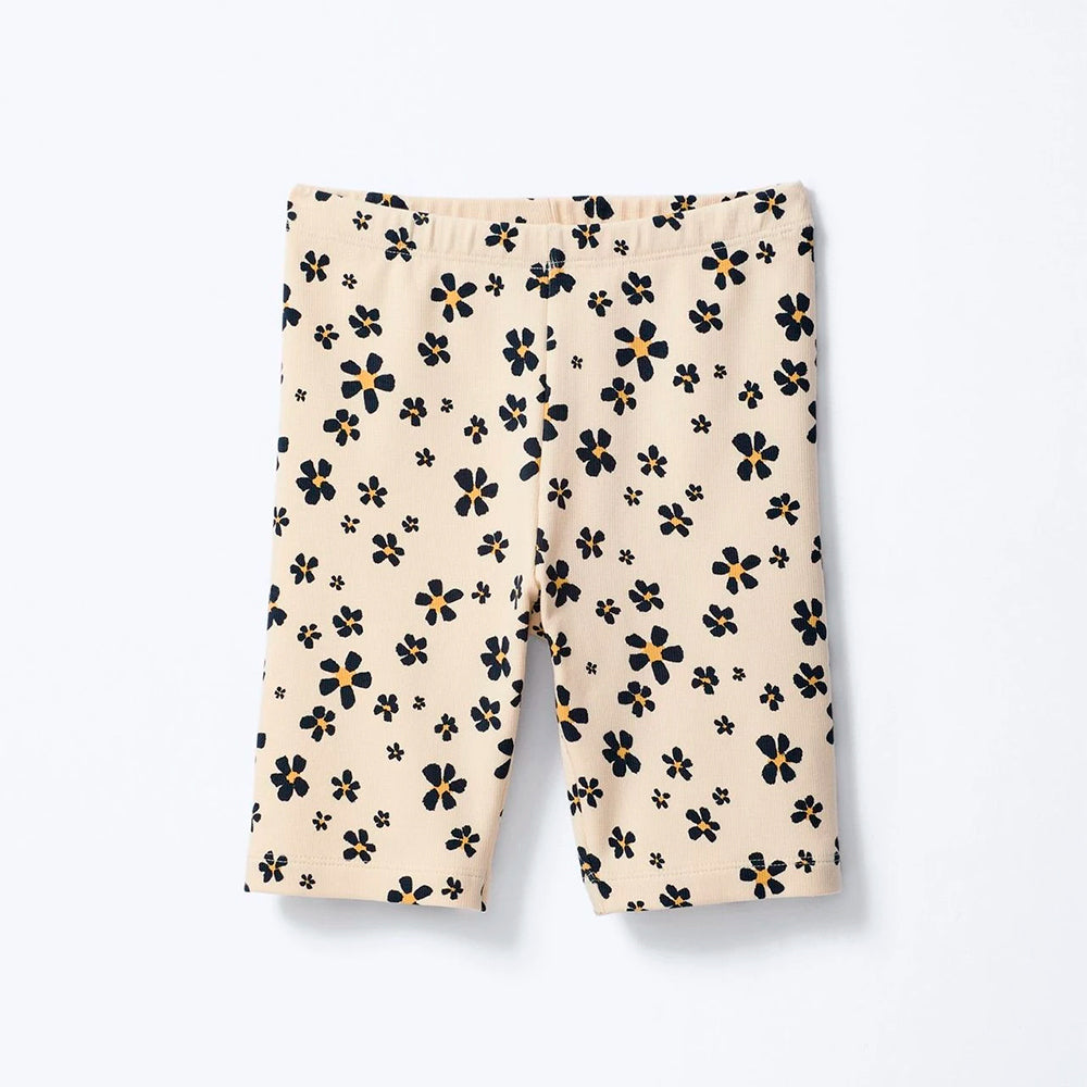 Bermuda Ciclista Estampada Hering Kids Feminino – Creme