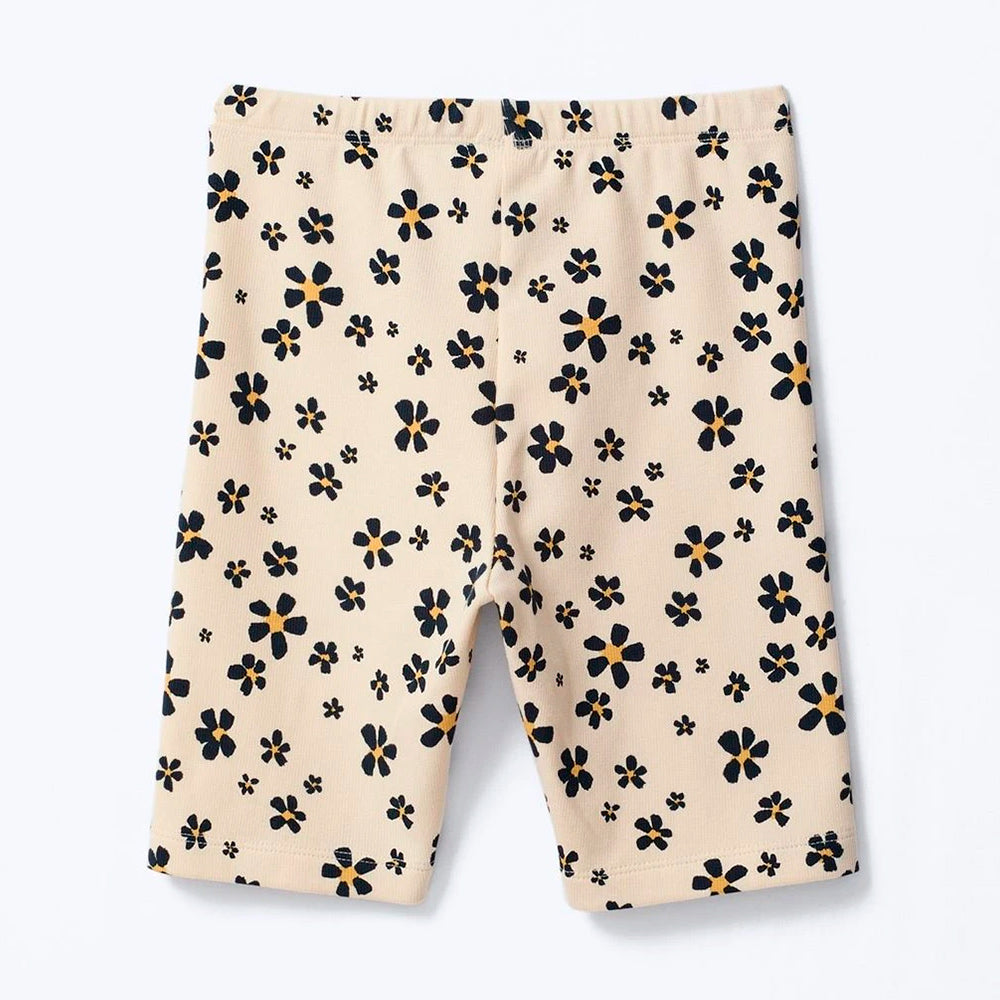 Bermuda Ciclista Estampada Hering Kids Feminino – Creme