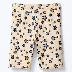 Bermuda Ciclista Estampada Hering Kids Feminino – Creme
