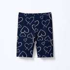 Bermuda Ciclista Estampada Hering Kids Feminino – Azul