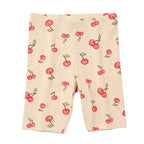 Bermuda Ciclista Estampada Hering Kids Feminino – Off-White