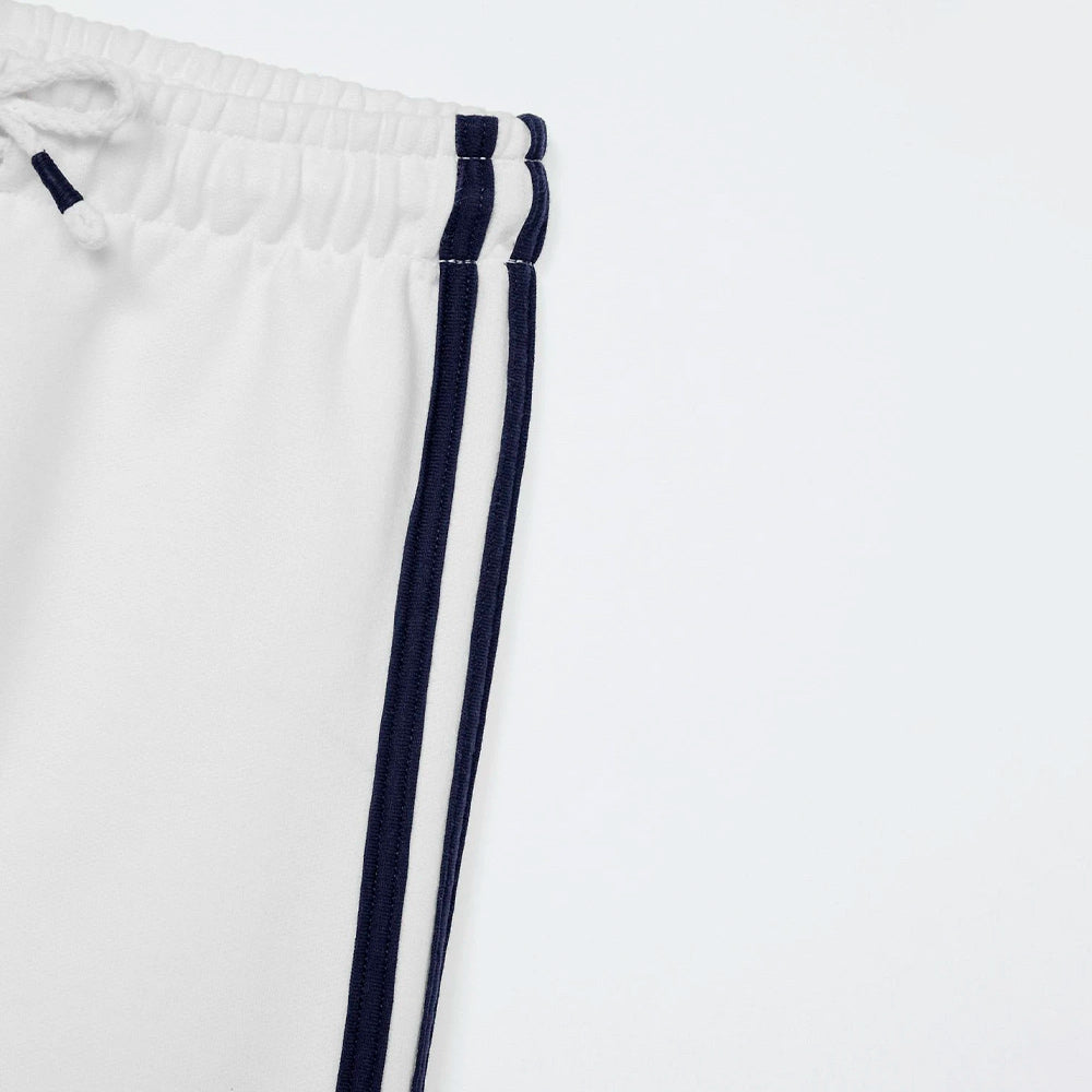 Calça Wide Leg Infantil em Moletom Off White Hering – Feminina