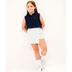 Shorts Saia Tecido Texturizado Hering Kids Feminino – Off-White