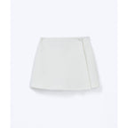Shorts Saia Tecido Texturizado Hering Kids Feminino – Off-White