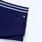 Shorts Saia Malha de Algodão Hering Kids Feminino - Azul