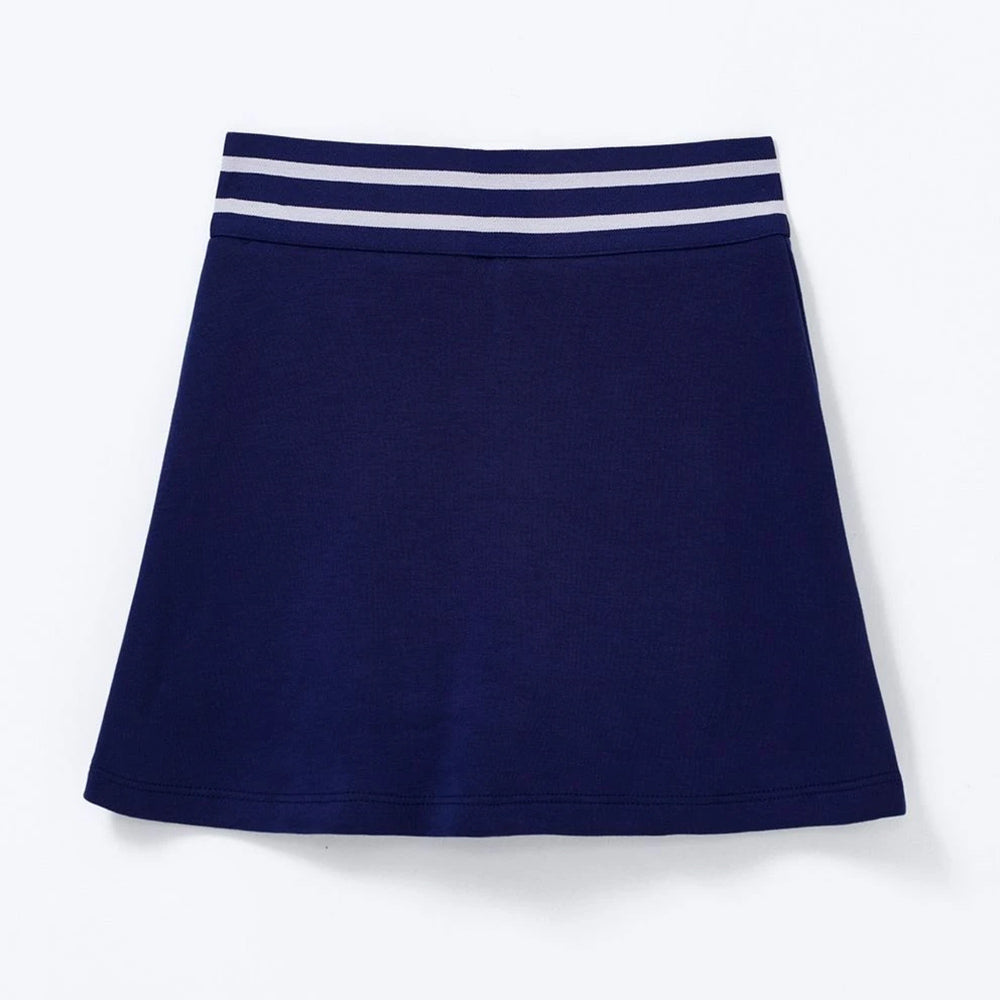 Shorts Saia Malha de Algodão Hering Kids Feminino - Azul