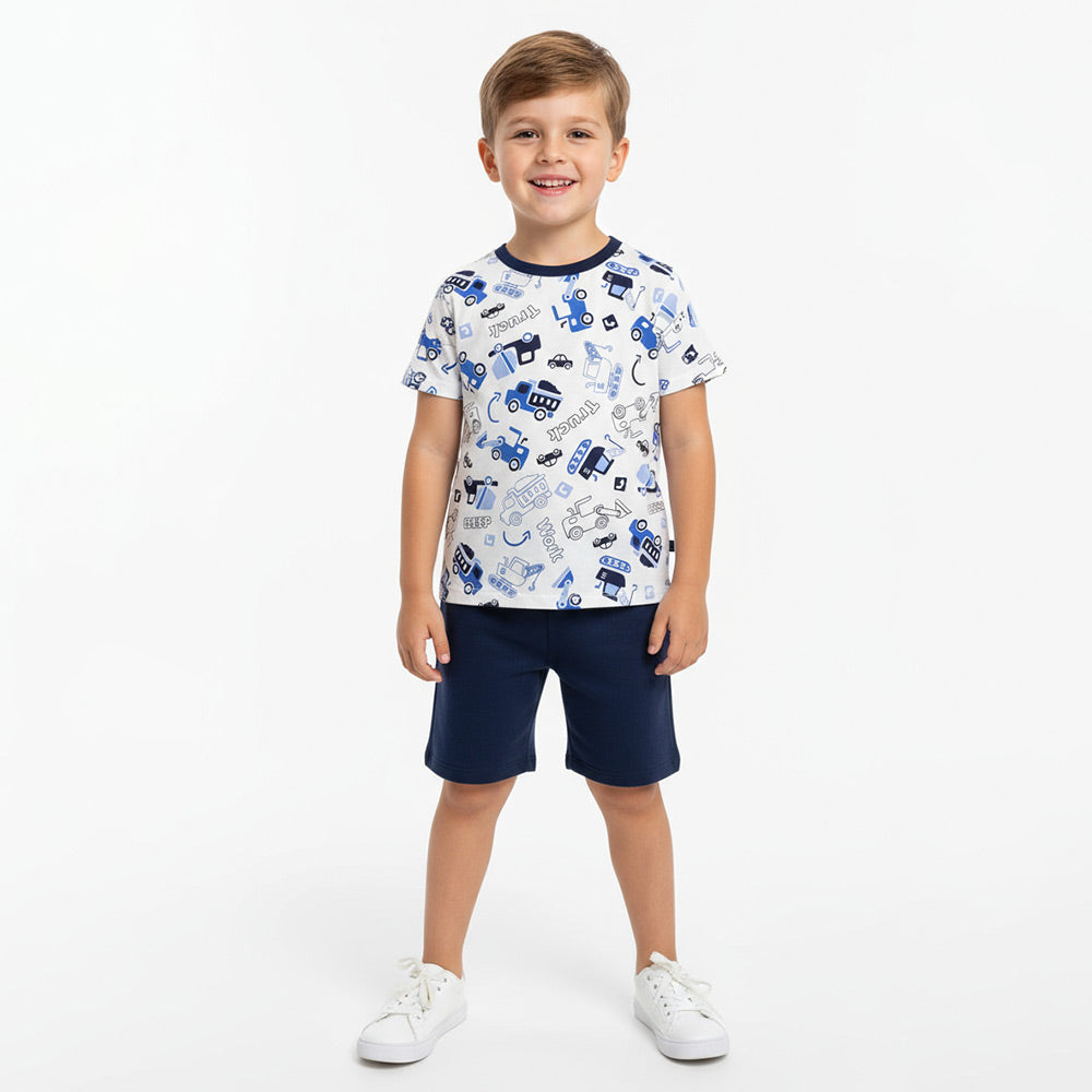 Camiseta Manga Curta Estapada Truck Masculina - Bygus