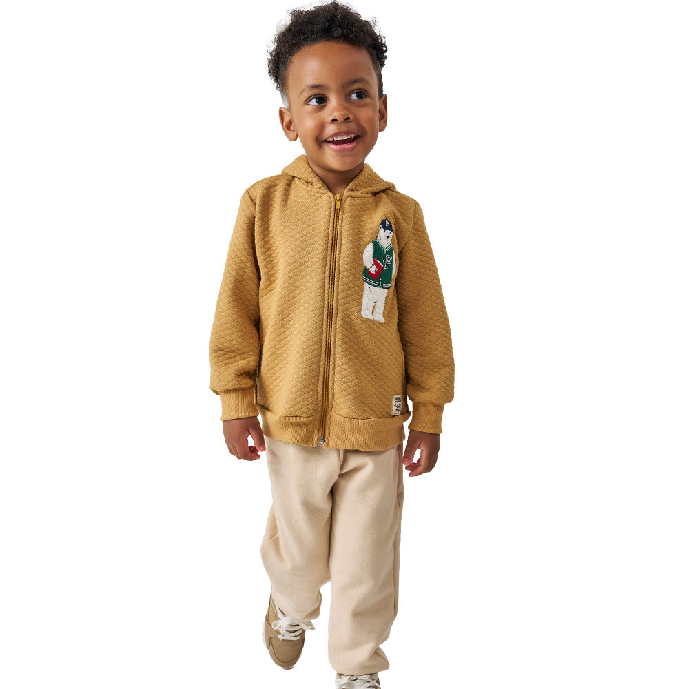Conjunto Jaqueta Matelassê e Calça Urso Polar Perfect Boys - Masculino