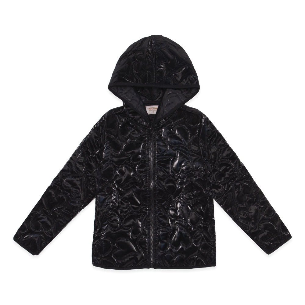 Jaqueta Puffer Coração Pokotinha - Feminina