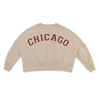 Blusão Moletom Estampado Chicago Pokotinha - Feminino