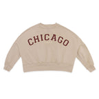 Blusão Moletom Estampado Chicago Pokotinha - Feminino