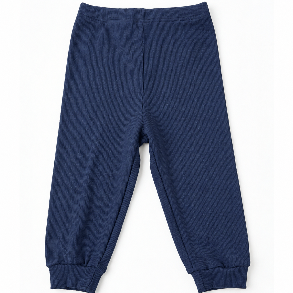 Mijão Canelado com Pé Reversível Unissex Mini & Co - Azul Bic