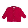 Casaquinho Tricot Maquinetado Vermelho Feminino - Mini & Co