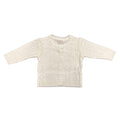 Casaquinho Trançado Tricot Off White – Mini & Co