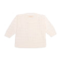 Casaquinho Tricot Off White Feminino - Mini & Co