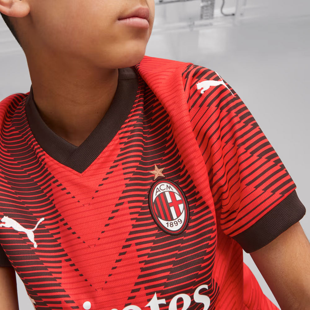 Camisa Puma AC Milan Infantil - Unissex