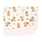 Manta com Forro Avulsa Estampada Mini & Co Masculina – Cachorrinho