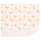 Manta Com Forro Avulsa Mini E Co Suedine E Malha Feminino - Ursinhas Florais