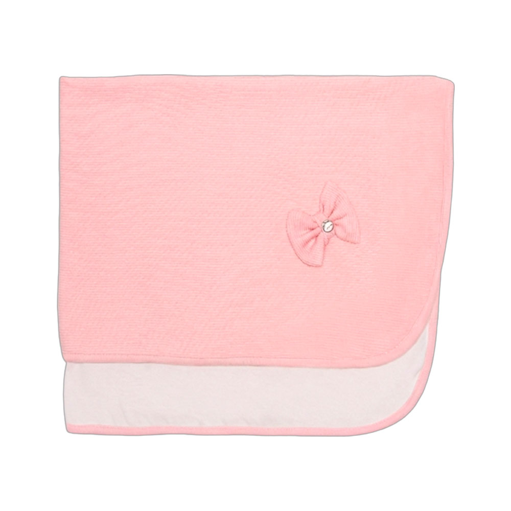 Manta Avulsa com Forro Lacinho Feminina Mini & Co - Coelhinhas
