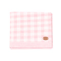 Manta Tricot Xadrez Rosa Feminino Mini & Co