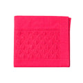 Manta Tricot Barrado Vermelha Unissex Mini & Co