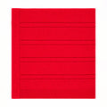 Manta Tranças Afastadas Tricot Vermelho Unissex – Mini & Co