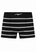 Cueca Boxer Infantil Sem Costura Menino Zee Rucci - Preto