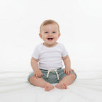 Shorts Avulso Barra Virada Suedine Liso Masculino BabyCotton