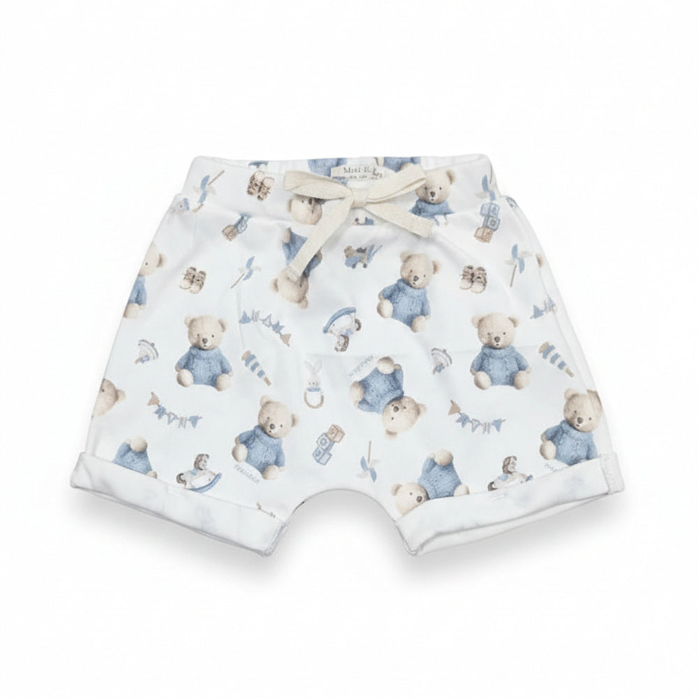 Shorts Avulso Mini e Co Barra Virada Suedine Masculino - Brinquedos Masculinos