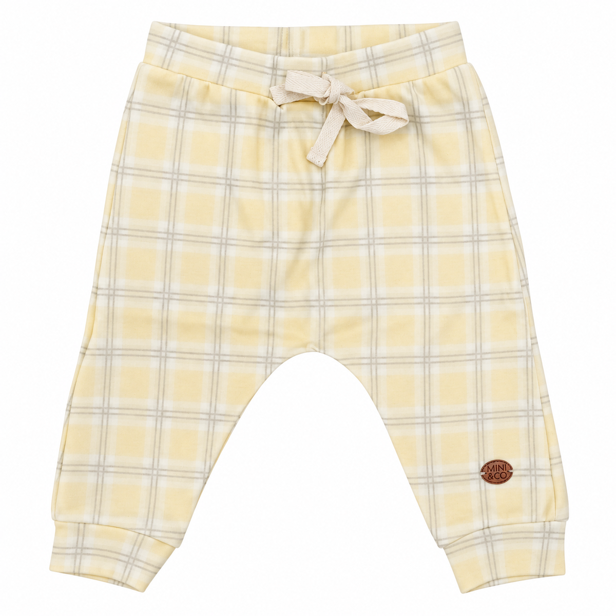 Calça Avulsa Xadrez Unissex Mini & Co - Cachorrinho