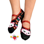Sapatilha Infantil Estampada Antiderrapante Leke - Feminina