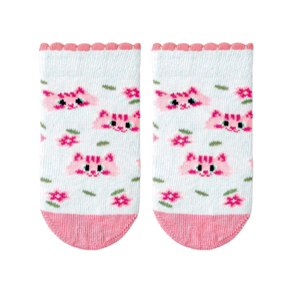 Meia RN Estampada Divertida Leke - Feminina