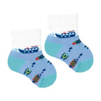 Meia RN Estampada Divertida Leke - Masculina