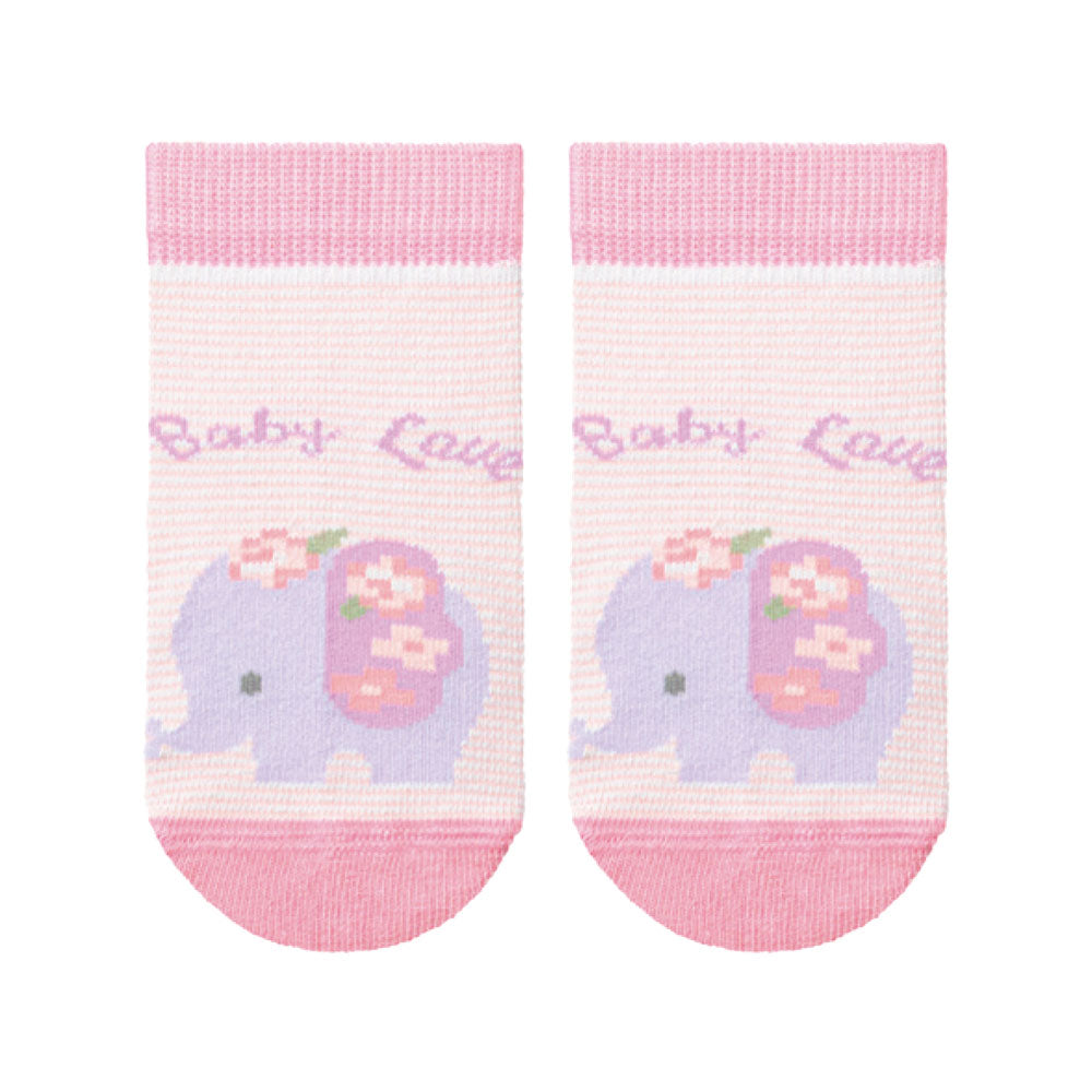 Meia Bebê Estampada Divertida Leke - Feminina