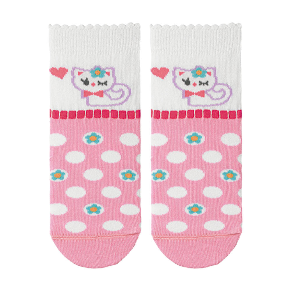 Meia Infantil Estampada Divertida Leke - Feminina