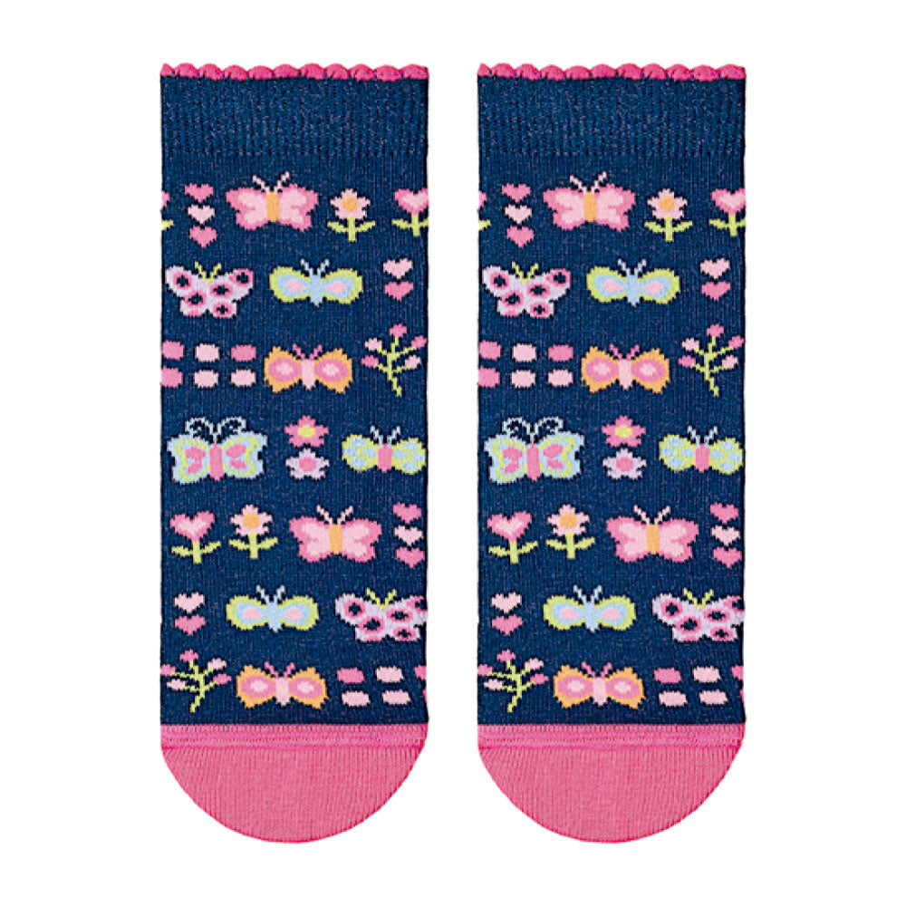 Meia Infantil Estampada Divertida Leke - Feminina