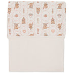 Jogo de Lençol de Berço 3 peças Suedine Feminino - Ratinhas