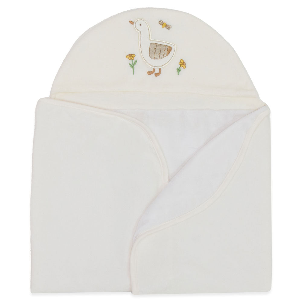 Toalha Capuz Forrada Suedine, Atoalhado e Fralda Feminino - Little Sweet