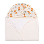 Toalha Capuz Forrada Suedine, Atoalhado e Fralda Mini & Co Masculina – Cachorrinho