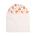 Toalha Capuz Forrada Mini & Co Suedine Atoalhado e Fralda Feminino - Cachorrinha