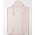 Maxi Toalha de Banho Mini & CO com Capuz - Rosa Bebê