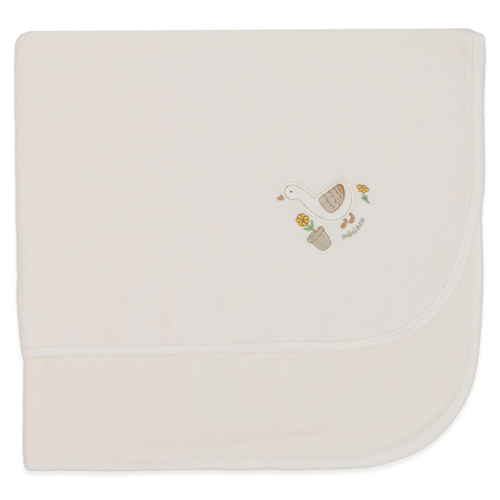 Cobertor Estampado com Forro Microsoft e Malha Feminino - Little Sweet