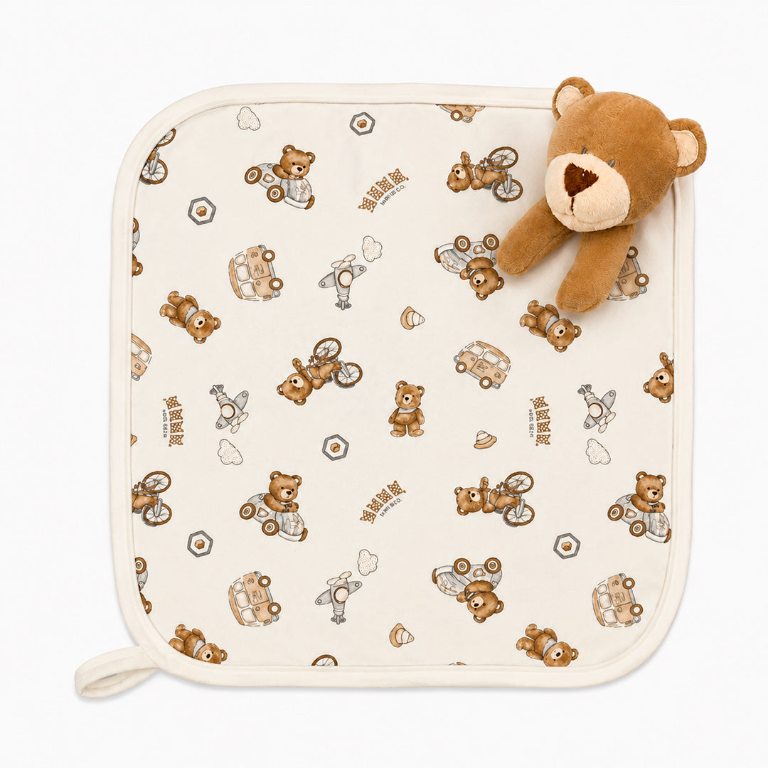 Naninha Em Suedine Mini & CO Masculino - Ursinhos